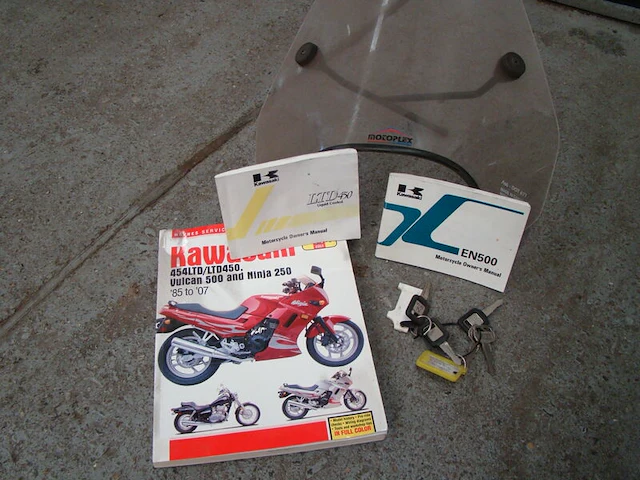 Motorfiets, kawasaki, chopper en 500, 1996 - afbeelding 30 van  39