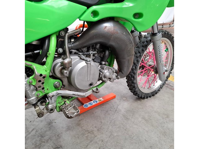 Motorfiets, kawasaki, kx65, crossmotor - afbeelding 3 van  24