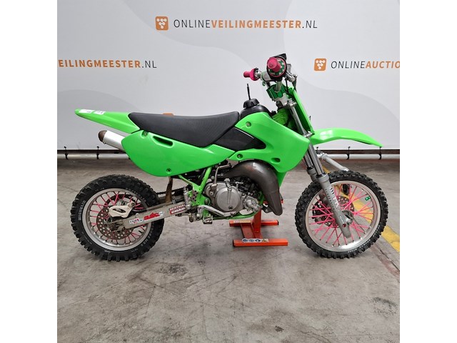 Motorfiets, kawasaki, kx65, crossmotor - afbeelding 1 van  24