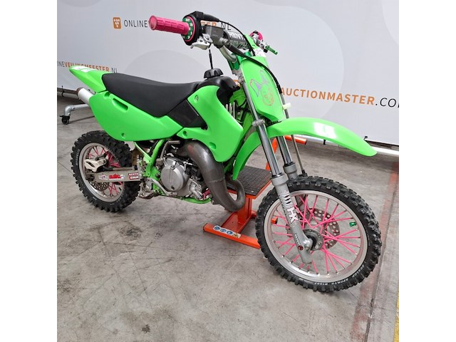 Motorfiets, kawasaki, kx65, crossmotor - afbeelding 12 van  24