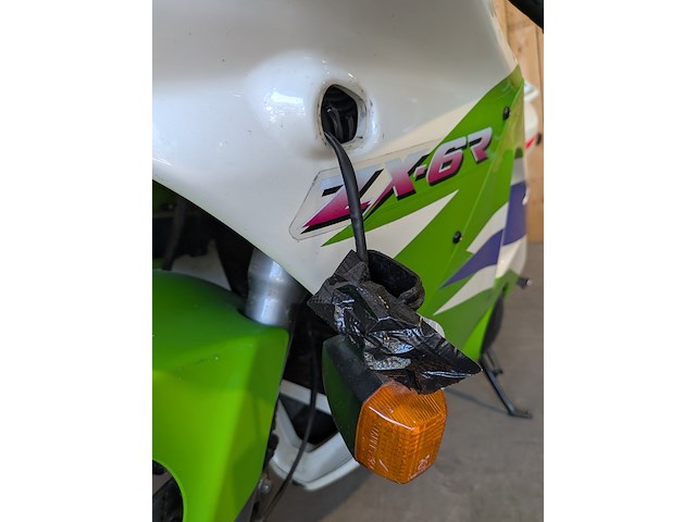 Motorfiets, kawasaki, ninja zx-6r, 1995 - afbeelding 22 van  30