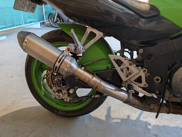 Motorfiets, kawasaki, zxr 750, 1993 - afbeelding 17 van  33