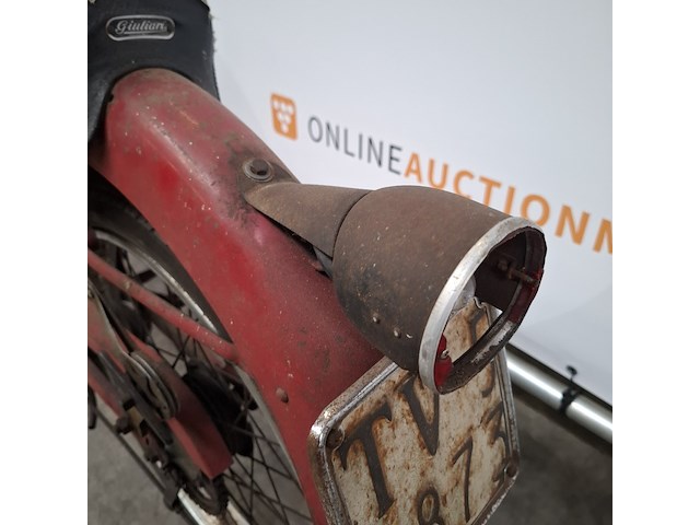 Motorfiets, moto guzzi, nuovo cardellino 75 - afbeelding 51 van  63