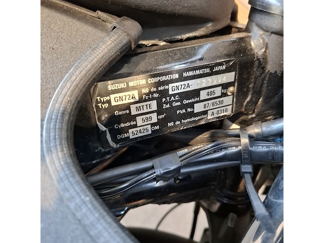 Motorfiets, suzuki, gsx 600 f, 1995 - afbeelding 27 van  35