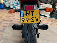 Motorfiets, suzuki, gsx 600 f, zwart/paars, 1990 - afbeelding 5 van  6