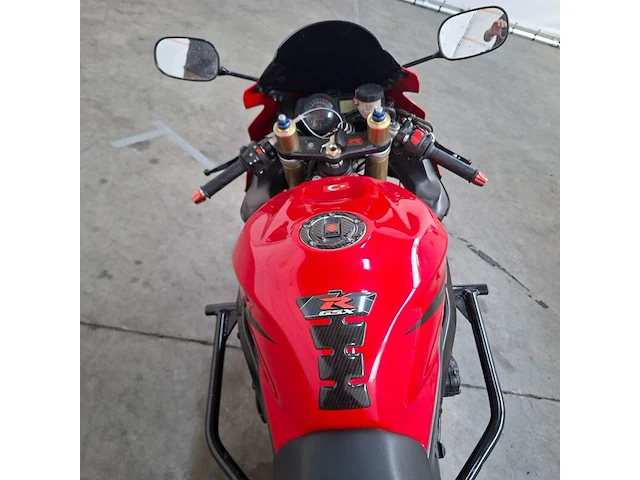Motorfiets, suzuki, gsx r 600 met verlengde achterbrug, gsx r 600, 2005 - afbeelding 11 van  26
