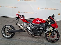 Motorfiets, suzuki, gsx r 600 met verlengde achterbrug, gsx r 600, 2005