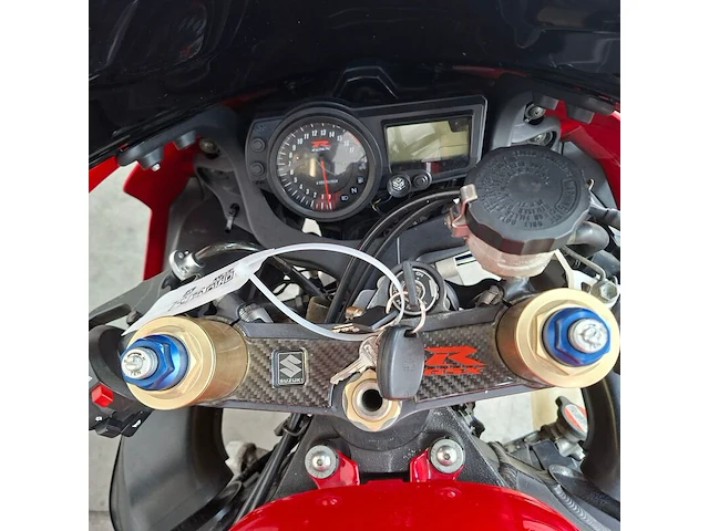 Motorfiets, suzuki, gsx r 600 met verlengde achterbrug, gsx r 600, 2005 - afbeelding 14 van  26