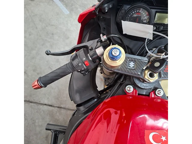 Motorfiets, suzuki, gsx r 600 met verlengde achterbrug, gsx r 600, 2005 - afbeelding 15 van  26