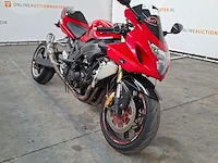 Motorfiets, suzuki, gsx r 600 met verlengde achterbrug, gsx r 600, 2005 - afbeelding 12 van  26