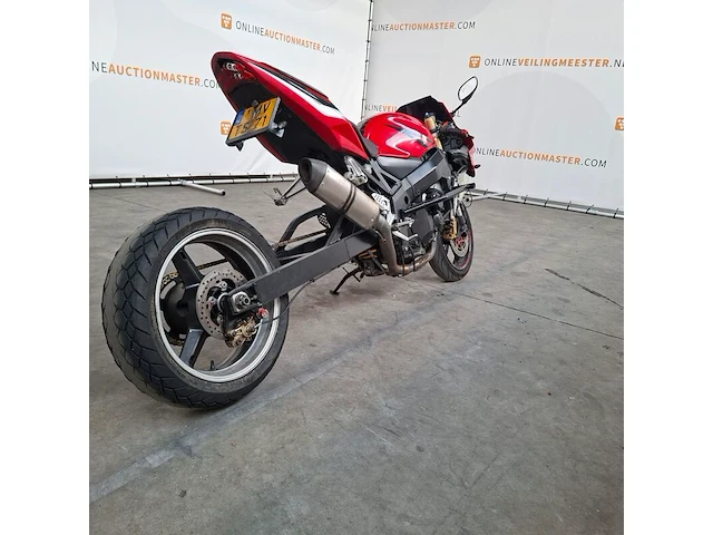 Motorfiets, suzuki, gsx r 600 met verlengde achterbrug, gsx r 600, 2005 - afbeelding 25 van  26