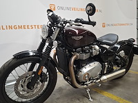 Motorfiets, triumph, bonneville bobber, 2018 - afbeelding 10 van  25