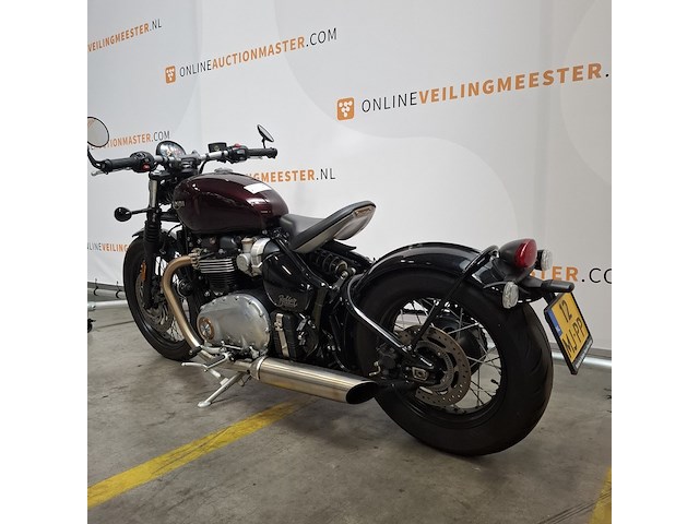 Motorfiets, triumph, bonneville bobber, 2018 - afbeelding 11 van  25