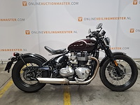 Motorfiets, triumph, bonneville bobber, 2018