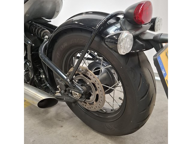 Motorfiets, triumph, bonneville bobber, 2018 - afbeelding 13 van  25