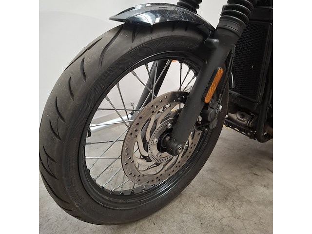 Motorfiets, triumph, bonneville bobber, 2018 - afbeelding 14 van  25