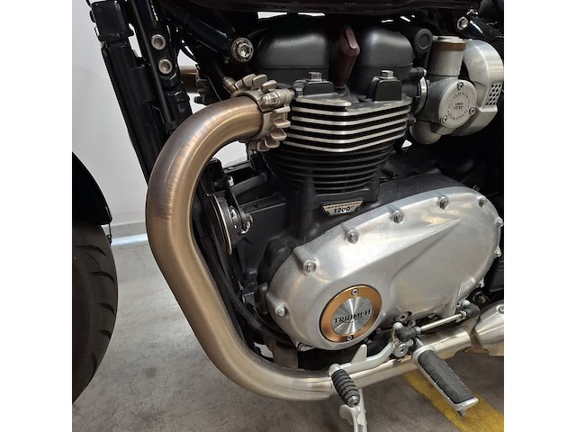Motorfiets, triumph, bonneville bobber, 2018 - afbeelding 16 van  25