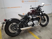 Motorfiets, triumph, bonneville bobber, 2018 - afbeelding 12 van  25