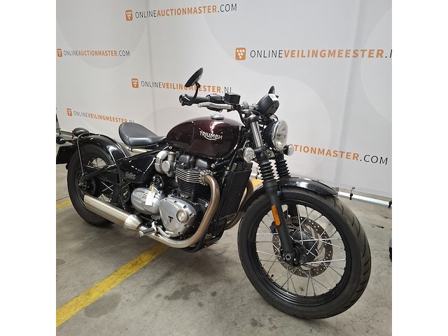 Motorfiets, triumph, bonneville bobber, 2018 - afbeelding 19 van  25