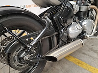 Motorfiets, triumph, bonneville bobber, 2018 - afbeelding 21 van  25