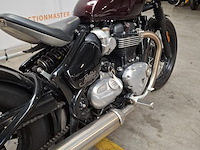 Motorfiets, triumph, bonneville bobber, 2018 - afbeelding 22 van  25