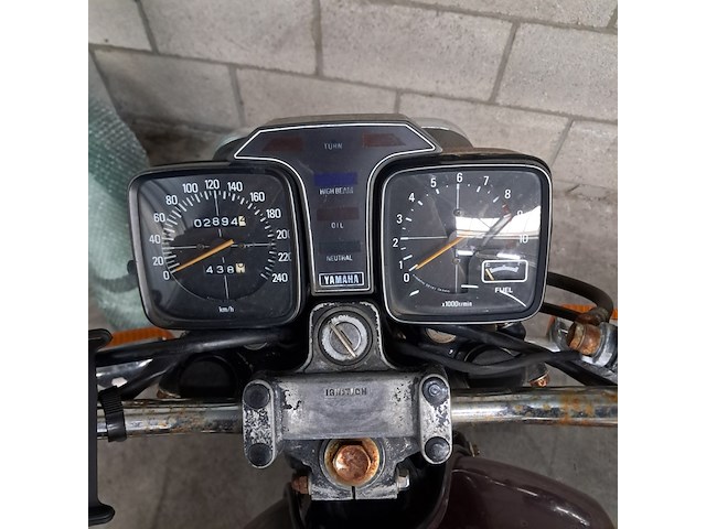 Motorfiets, yamaha, tour, 1978 - afbeelding 4 van  12