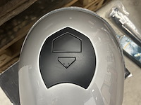 Motorhelm maat l, ultrasport, grijs - afbeelding 4 van  6