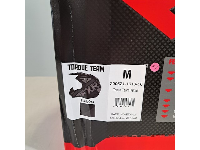Motorhelm, torque team, fxr - afbeelding 10 van  10