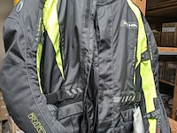 Motorjas van richa, zwart / geel, xl