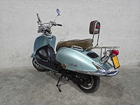 Motormania - bromscooter - bella 50 retro - 4t 45km uitvoering fp427k - afbeelding 6 van  7