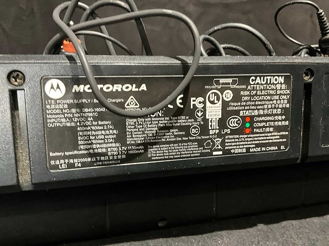 Motorola clp446 walkie-talkie (17x) - afbeelding 4 van  4