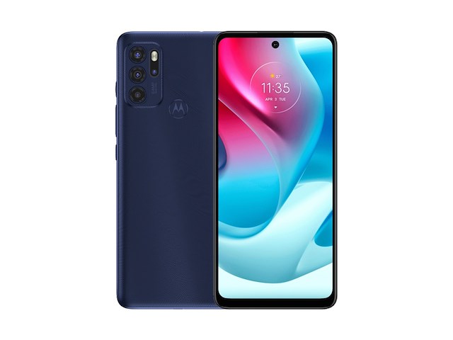 Motorola moto g60s smartphone blauw - afbeelding 1 van  6