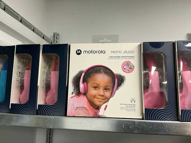 Motorola moto jr200 kids wired headphones (8x) - afbeelding 2 van  4
