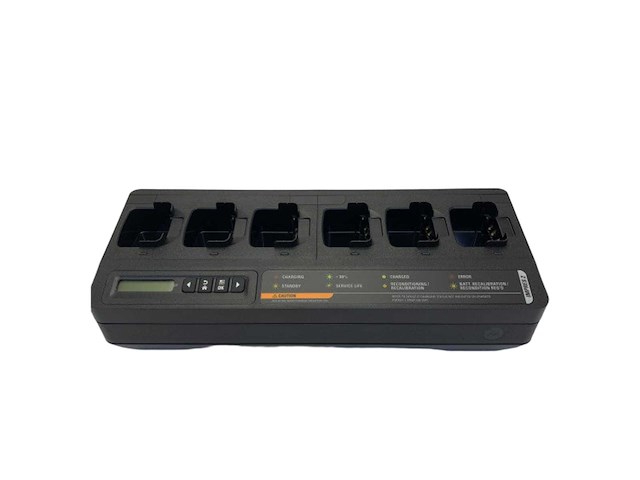 Motorola pmpn4283a impres 2 multi-unit charger for walkie-talkies - afbeelding 1 van  5