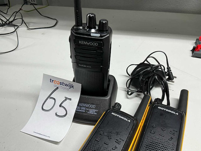 Motorola/kenwood portofoon - afbeelding 3 van  3