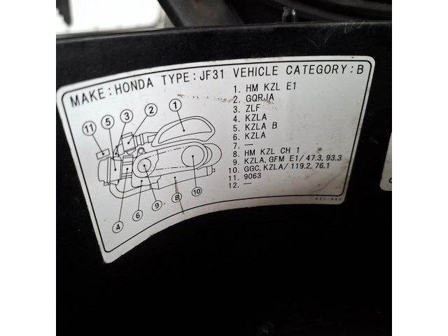 Motorscooter, honda, vision 110, 2012 - afbeelding 7 van  31
