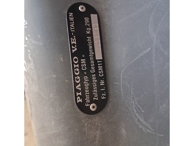 Motorscooter, piaggio, skr 125 - afbeelding 14 van  68