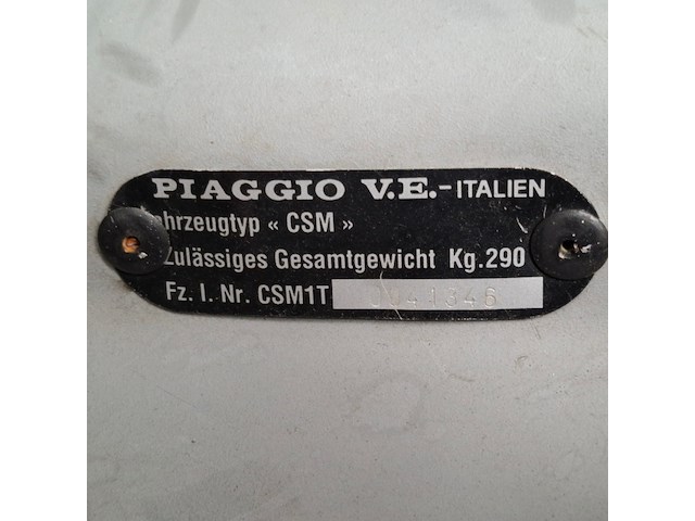 Motorscooter, piaggio, skr 125 - afbeelding 15 van  25