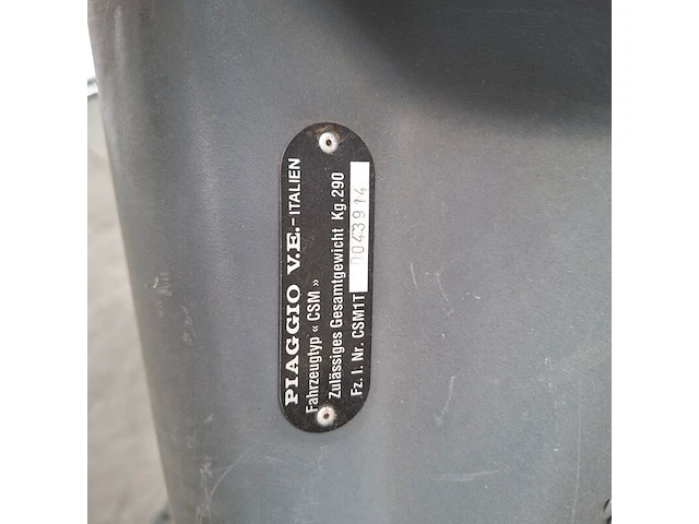 Motorscooter, piaggio, skr 125 - afbeelding 14 van  23
