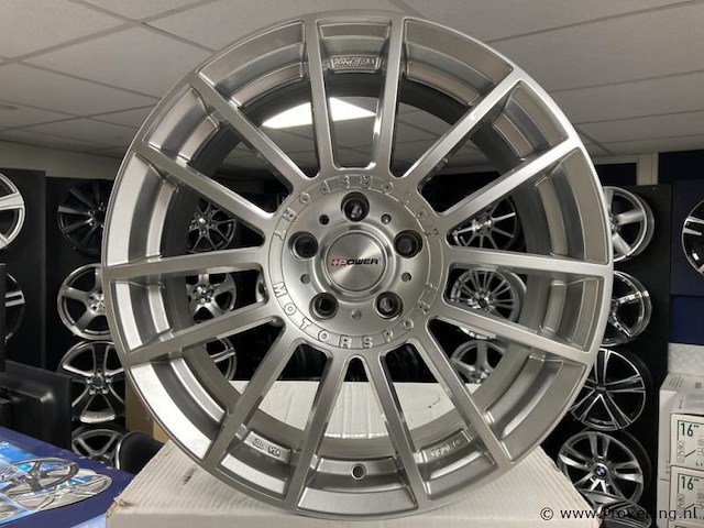 Motorsport h888 aluminium velgenset - 5x112 7.5j et45 - afbeelding 1 van  1