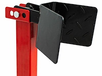 Motorstandaard voorwiel zwart / rood - afbeelding 9 van  9