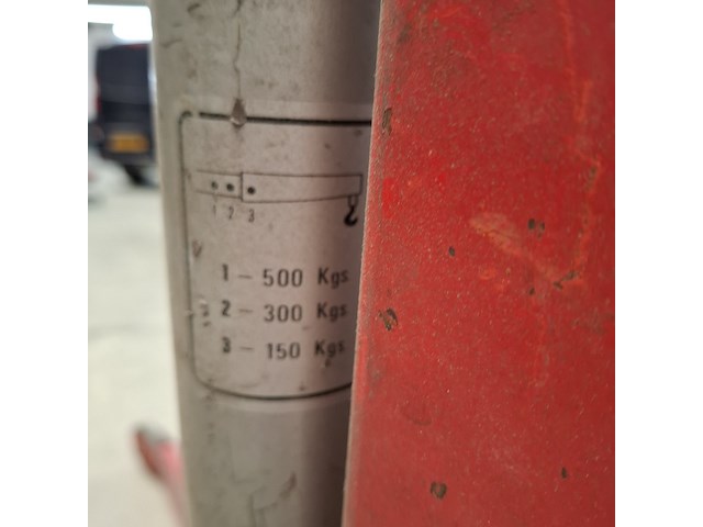 Motortakel 500 kilo mega - afbeelding 7 van  7
