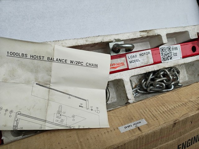 Motortakel, janson, w/2pc - afbeelding 2 van  2