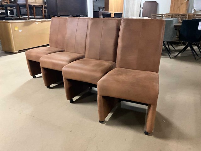 Motown verrijdbare eetkamerstoel (4x) - afbeelding 2 van  8