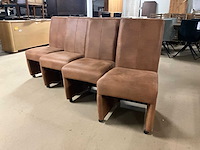 Motown verrijdbare eetkamerstoel (4x) - afbeelding 2 van  8