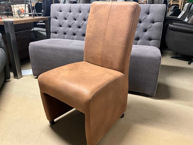 Motown verrijdbare eetkamerstoel (4x) - afbeelding 5 van  8