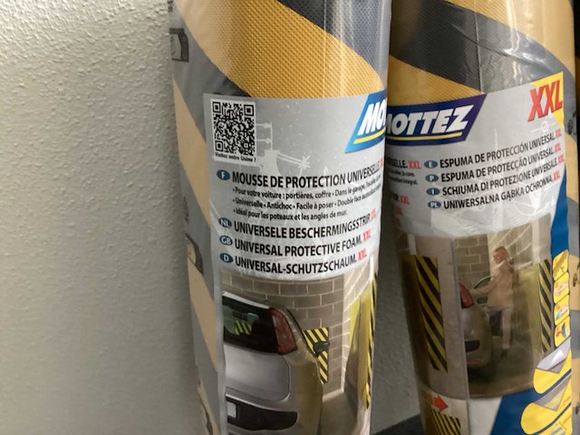 Mottez wandbescherming (schuim) (4x) - afbeelding 3 van  4