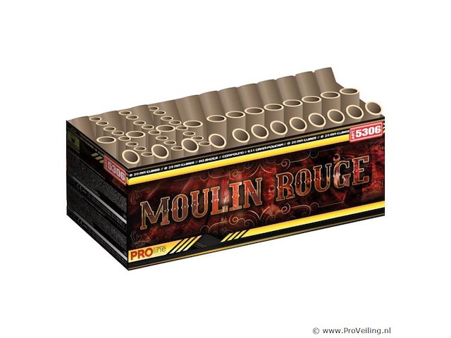Moulin rouge compound 60 shots fanshape - afbeelding 1 van  1