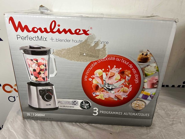 Moulinex - lm871 - mixer - grijs staal - 1200 w - 1,5 l - afbeelding 1 van  1