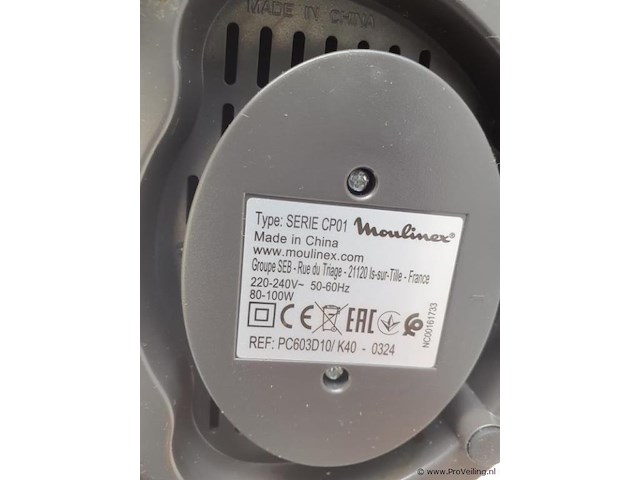 Moulinex citruspers serie cp01 - afbeelding 3 van  3